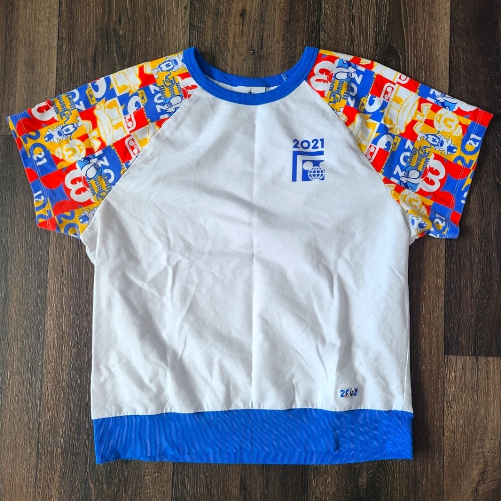 Walt Disney Parks 50th anniversary shirt 2021 mickey mouse size Large white
